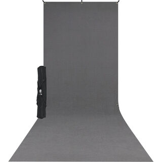 X-Drop Sweep 620SK, komplett bakgrunds kit - grå, 1,5 x 3,7m