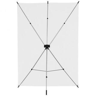 X-Drop Sweep 577SK, komplett bakgrunds kit - vit, 1,5 x 3,7m