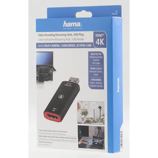 4K, HDMI till USB-adapter för livestreaming eller videoinspelning