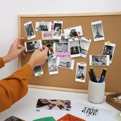Pixiprint, direktbildskamera med inbyggda tv-spel - Turkos 