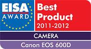 Canon EOS 600D Eisa Winner 2011