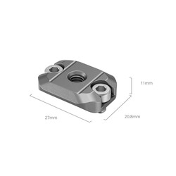 4640 HawkLock H21 Quick Release mini NATO Rail till DJI gimbaler