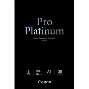 A3 Photo Paper Pro Platinum, PT-101, 20 ark, 300g/m2 