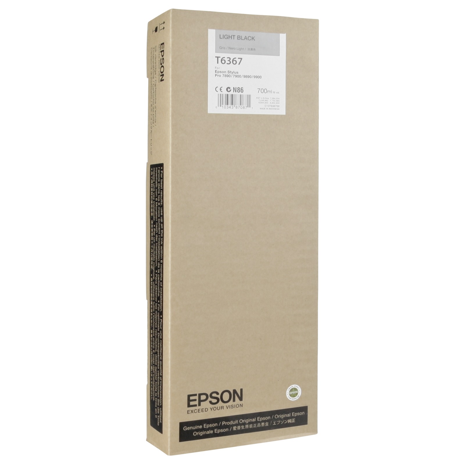 Epson T636700 light black 700ml | CyberPhoto