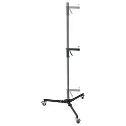 Belysningsstativ 390M Steel Column Roller Stand
