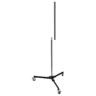 Belysningsstativ 390M Steel Column Roller Stand