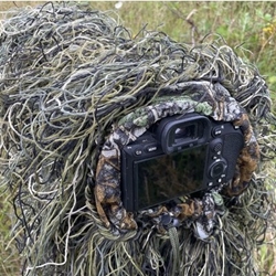 Ghillie Camouflageklädsel för små och mellanstora tele-objektiv