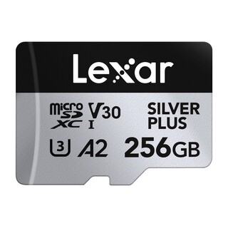 MicroSDXC Pro Silver Plus 256GB UHS-I U3 V30, 205MB/s