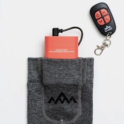 Värmesockor Everyday V2 + batteri + fjärrkontroll - L: 43-45