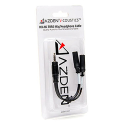 HX-MI TRRS-adapter till mobiltelefoner & surfplattor