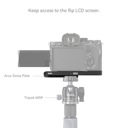 3984 vikbart L-bracket för Sony A7R V / A7 IV / A7S III