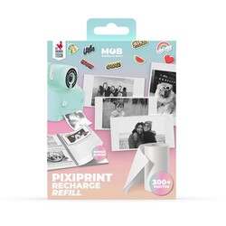 Pixiprint Refill, 4 filmullar & minnesbok och klistermärken