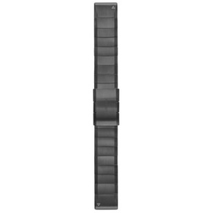Armband Grå, rostfritt stål till Fenix 5 / Forrunner 935 / Quatix 5